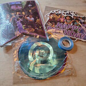 Encanto Themed Birthday Party Decoration Set‎ Banner Hanging Spirals Cake Topper